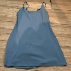 Blue abercrombie traveler dress